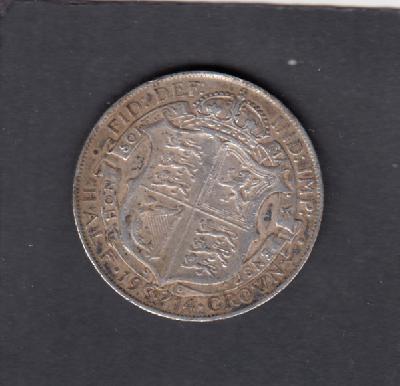 Beschrijving: 1/2 Crown  GEORGIUS V  